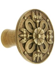 Celtic Shield Knob - 1 1/8" Diameter